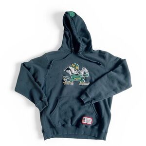 American Classic Sportswear Notre Dame Fighting Irish Mascot Hoodie Size Large